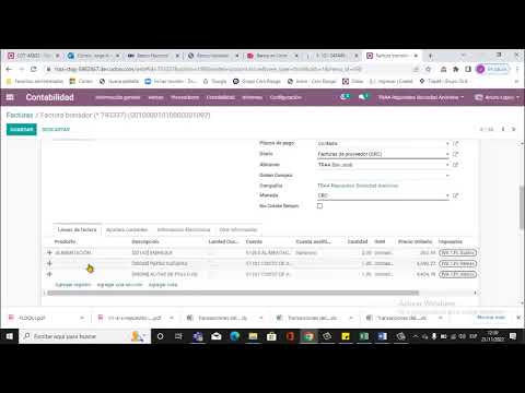 Capacitaciones de Odoo